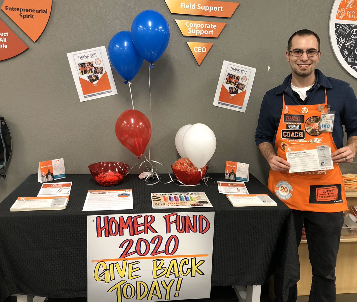 Tommy_THD's tweet photo. A Big Thank you to all of the Associates who have made the Pledge to help out our Orange Blooded Family! #IsupportTHF @DepotLuke07 @SandraDensem @haystackjms @angelagagnon4 @Bselch https://t.co/nmQwHcl3wH