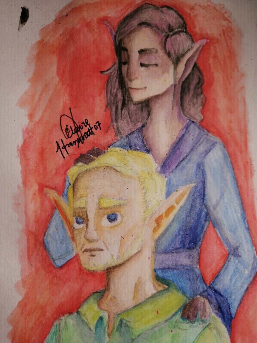 Zattymadd's tweet photo. Gilear Week Day 5, 6 and 7
Spa Day
Valentines
and Hot Gilear.
I posted them all together so here it is
@GilearWeek @dimension20show
#GilearWeek #dimension20
I doont know how to fraw Hillariel but that is that https://t.co/zmGQkBFFDZ