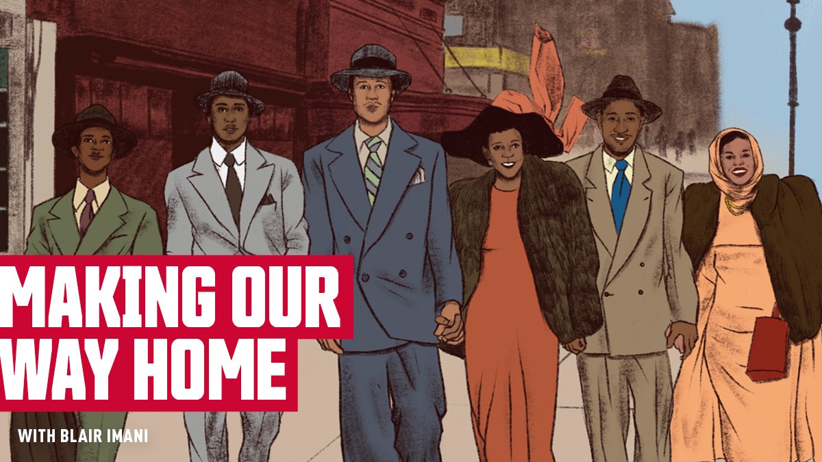 SFUPublicSquare's tweet photo. Author @BlairImani explores how the Great Migration shaped Black and American culture in her illustrated history #MakingOurWayHome
Join her Feb 22 for an intimate dialogue with local Black activists moderated by @cicelybelle | @massybooks
Tickets: https://t.co/0GpvC3xjWd https://t.co/ReTmG1zxSf