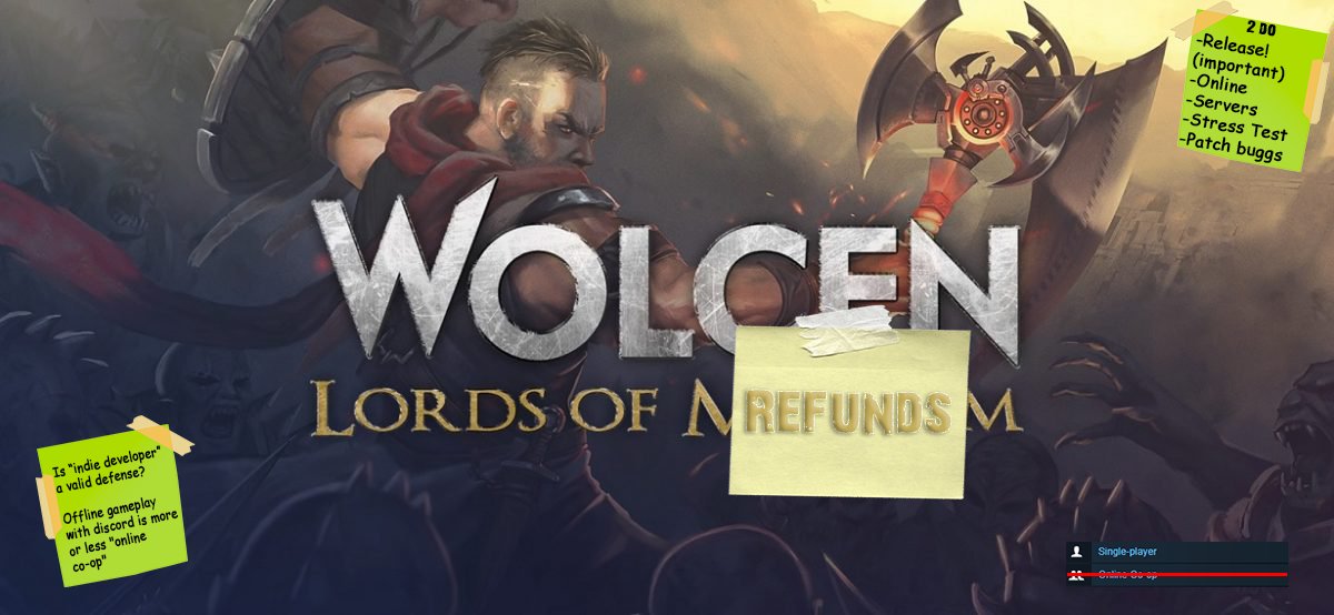 GenKaan's tweet photo. @WolcenGame Disappointed, refunded, NEXT! https://t.co/2GfmR1fbEw