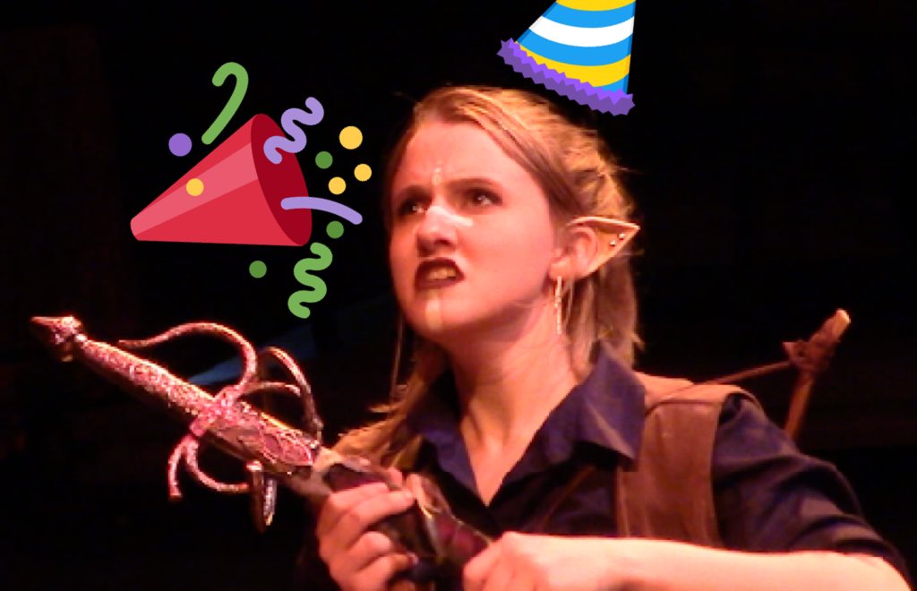 ChoProductions's tweet photo. Happy Birthday @pl_williams01 

Peyton originated the role of Sarah the Elf in Legendary. Wether it’s ruling kingdoms, fighting off orcs, or hooking em’🤘🏻, Peyton is always shining above the rest.

Hope your birthday is LEGENDARY⚔️🧝🏻‍♀️

📸@rainey_jackson1 https://t.co/SMkOmhEXlf