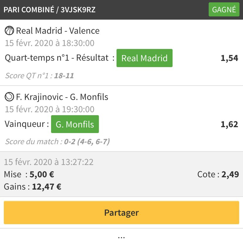 IkPronos's tweet photo. On revient en force avec du vert! On valide!! ✅✅
#Ikpronos https://t.co/3u9Hv8v8QA