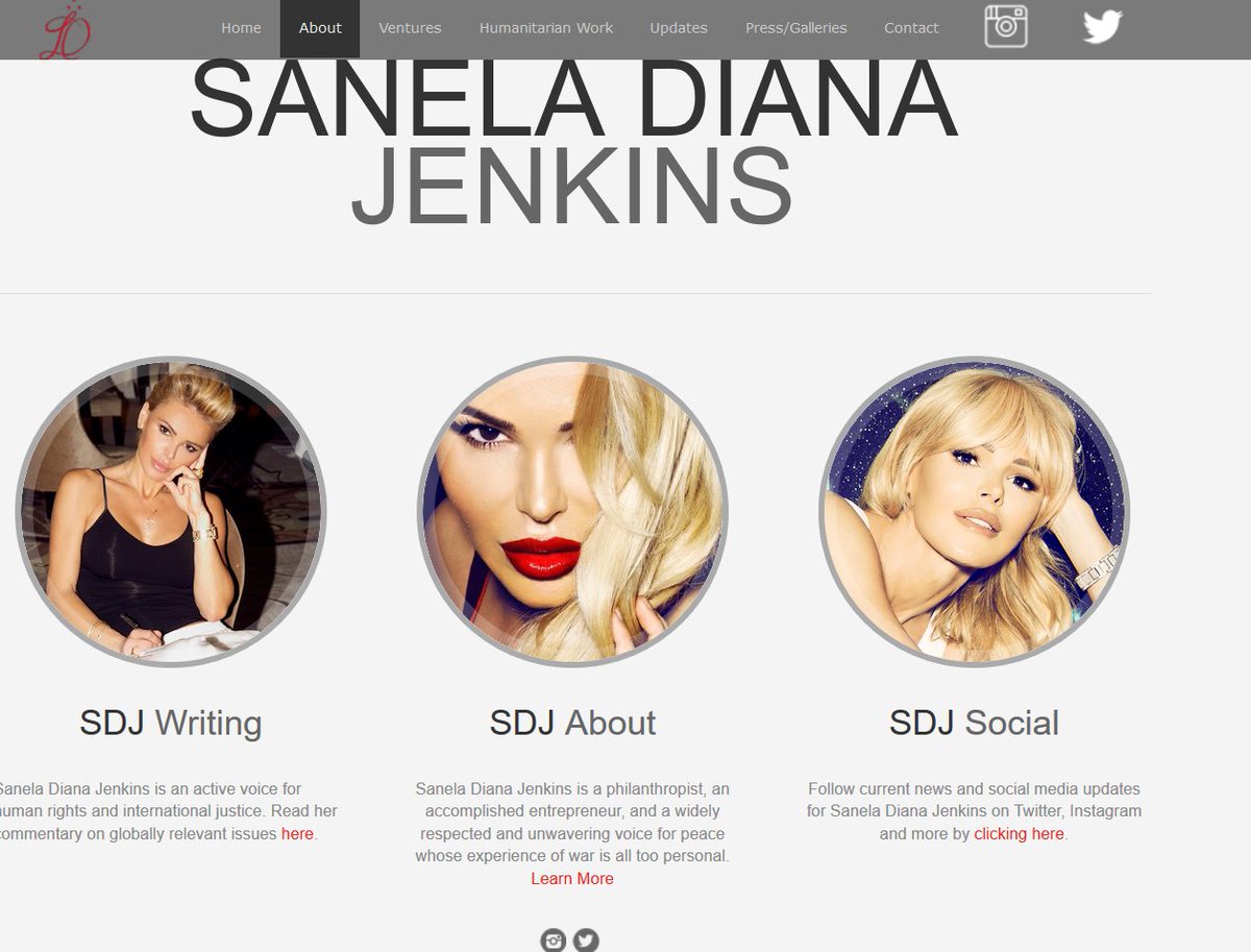 LouderThanLove1's tweet photo. 1. SANELA DIANA JENKINS MEGA THREAD PT I

My Chris Cornell investigation led me to a woman named Senela Diana Jenkins (Bosnian), the madame of Hollywood, pedo/yachting procurer for the elites. 

Notice her links to UCLA-Geffen, Elton-EJAF. She currently resides in California. https://t.co/dKmaL45MpZ