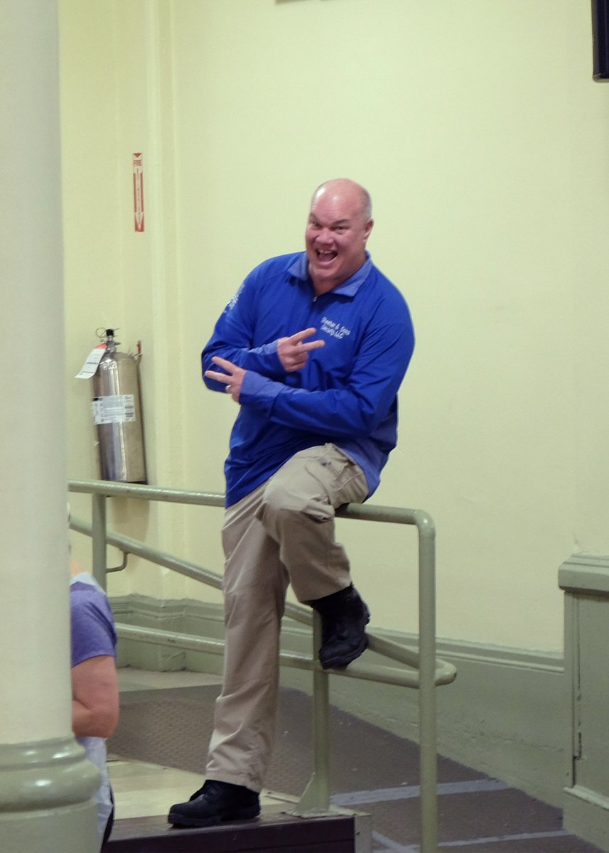 Our Welcome Tables are not the same without our security team, Donni and Junior! Thank you guys for looking over us every week, your time, effort, and positive energy are greatly appreciated 😊 We look forward to seeing everybody at the same time for tomorrow's Welcome Table!