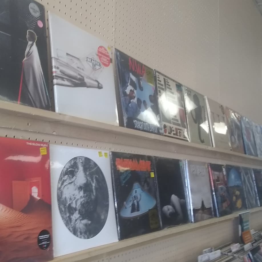 Shoppers shopping in the front. Players playing in the back.  It's all going on right now <a href="/musicspaceo/">The Music Space of Owatonna</a> Music Space of Owatonna. Open until 5 today. Love to see you. 216 N Cedar. It's all downtown.