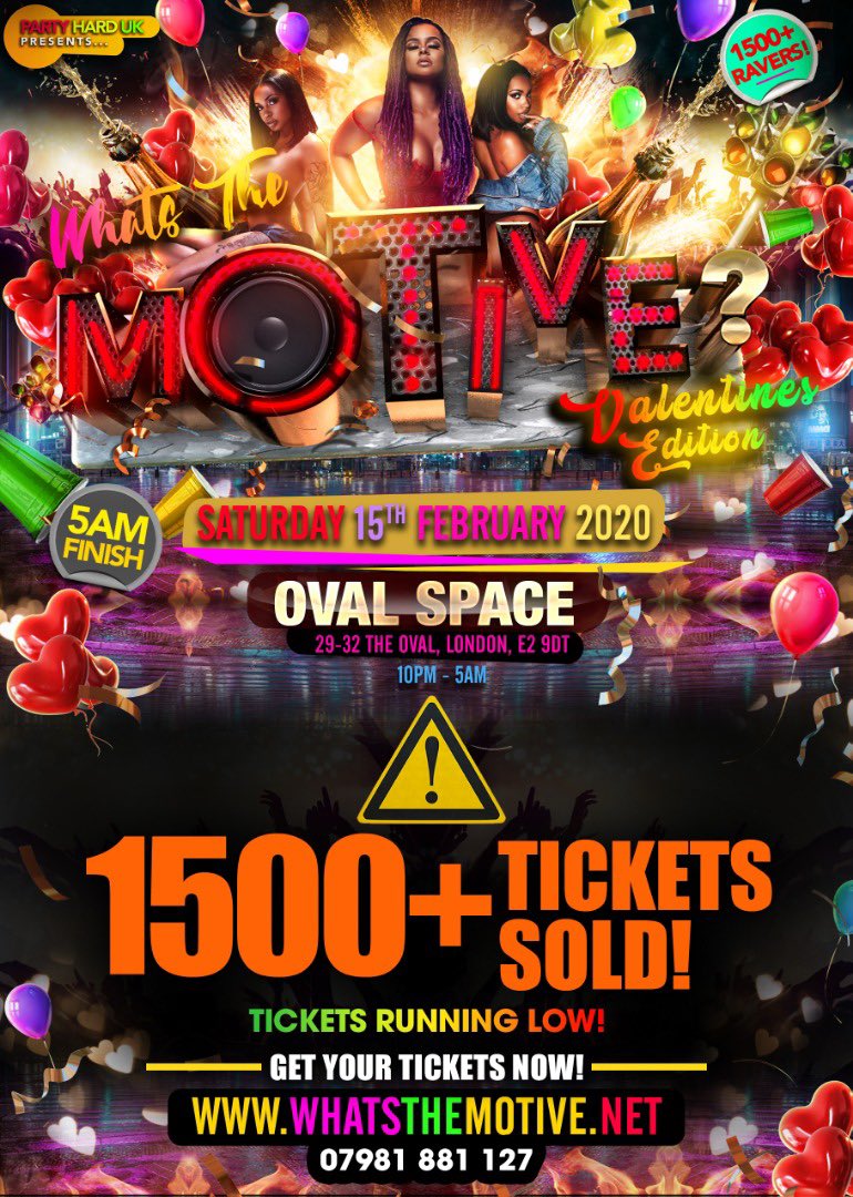 #WhatsTheMotive #WTM 

TONIGHT! 

FINAL TICKETS: 
WhatsTheMotive.net