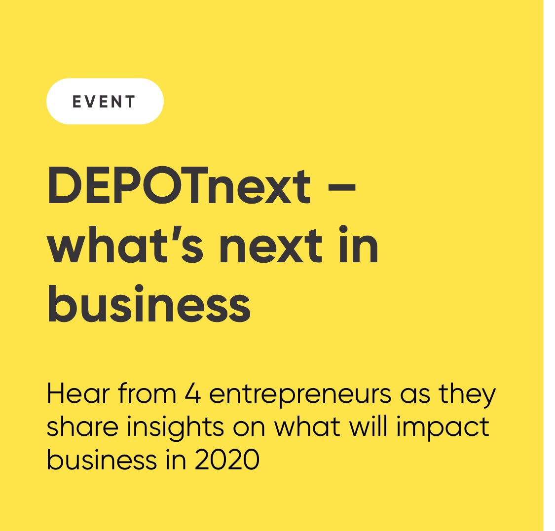 jak_knight's tweet image. 200 registered for #DEPOTnext on Tuesday @Bris_Powerhouse but still heaps of room for more ... register now businessdepot.com.au/events/depotne…