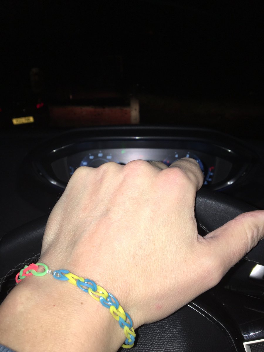AndynBrown16's tweet photo. #TeamEA #StormDennis #nightshift here we come. #Loomband from eldest “to remind you of us sleeping” ! 😂 https://t.co/rJOKYREvqS
