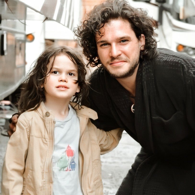 BestofKitH's tweet photo. "The most important job I'll ever have is about to finish, well not the most hopefully I'll be a father." - kit harington https://t.co/iQuv6qfahN
