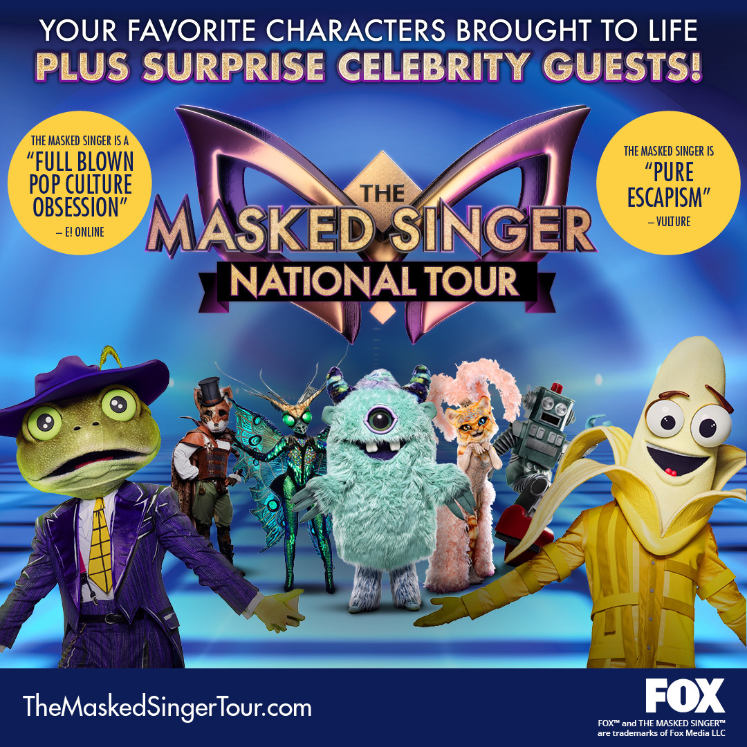 fox28columbus's tweet image. #TheMaskedSingerTour 2020! 

Your favorite characters from the hit TV show brought to life, plus surprise celebrity guests and a can't-miss spectacular live show for all ages!  

More info about the stop in Columbus: bit.ly/38s2ort