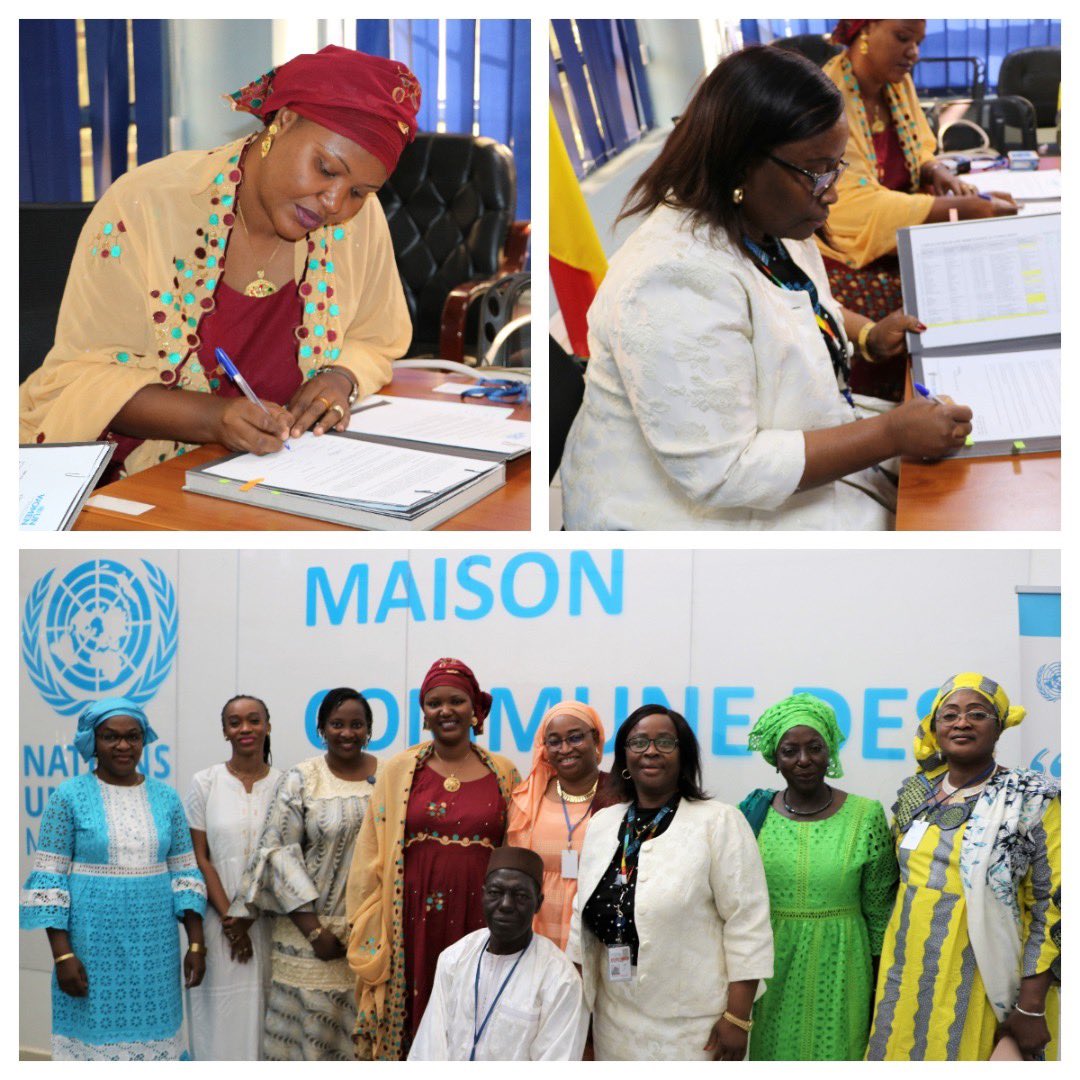 AnnaKonate's tweet photo. Convention ONU Femmes 🇲🇱 et AFCOL (Association des Femmes Comptables Libérales- toutes Inscrites à l’ordre des experts comptables du Mali) dans le cadre de l’accompagnement et du suivi des partenaires de mise en œuvre. @unwomenafrica https://t.co/YIdDxXZC9y