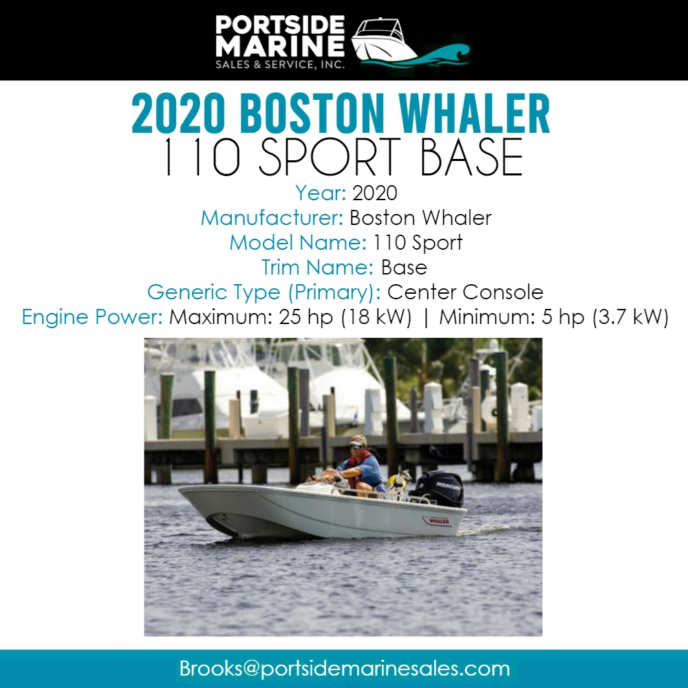 Nimble and lightweight, the 110 Sport® is a skiff that capably handles a variety of uses, including as a fishing boat, utility boat or yacht tender.
-
Learn more:
portsidemarinesales.com/inventory/v1/C…

#portsidemarinesales #cicero #bostonwhaler #boat #monteryboats #mercury #g3boats #suncatcher
