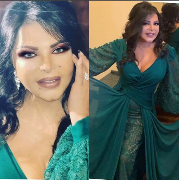 اطلالة سلطانة الطرب العربي فلة الجزائرية امس من حفلها بمناسبة عيد الحب في اسطنبول بتركيا