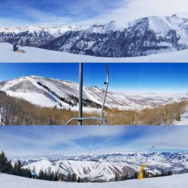 HudakDave's tweet photo. Can't beat the views in #Colorado #Utah #Idaho Each mountain has it's own character #Telluride #ParkCity #SunValley Today was my 14th day of the season and some good times ahead still! #ShredTheWest https://t.co/z1vLVTDm4P https://t.co/Xasaqb82KW
