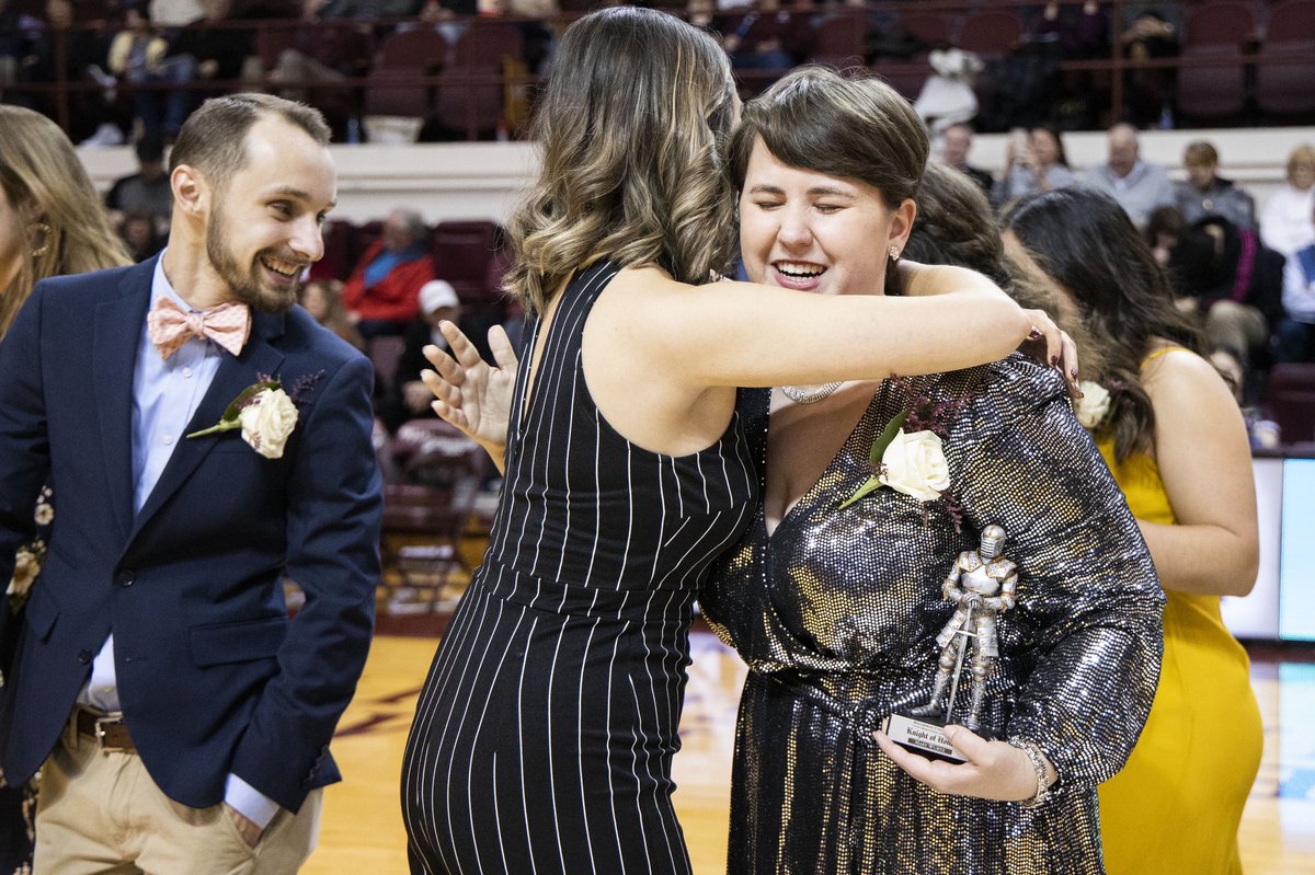 Introducing your Knight of Honor Court! Congratulations to Emily Purdy and Mary Wurtz, honored tonight as Knights of Honor by Bellarmine’s vice president for student affairs, <a href="/HelenGraceRyan/">Helen Grace Ryan</a>, and congratulations to the rest of the Court!