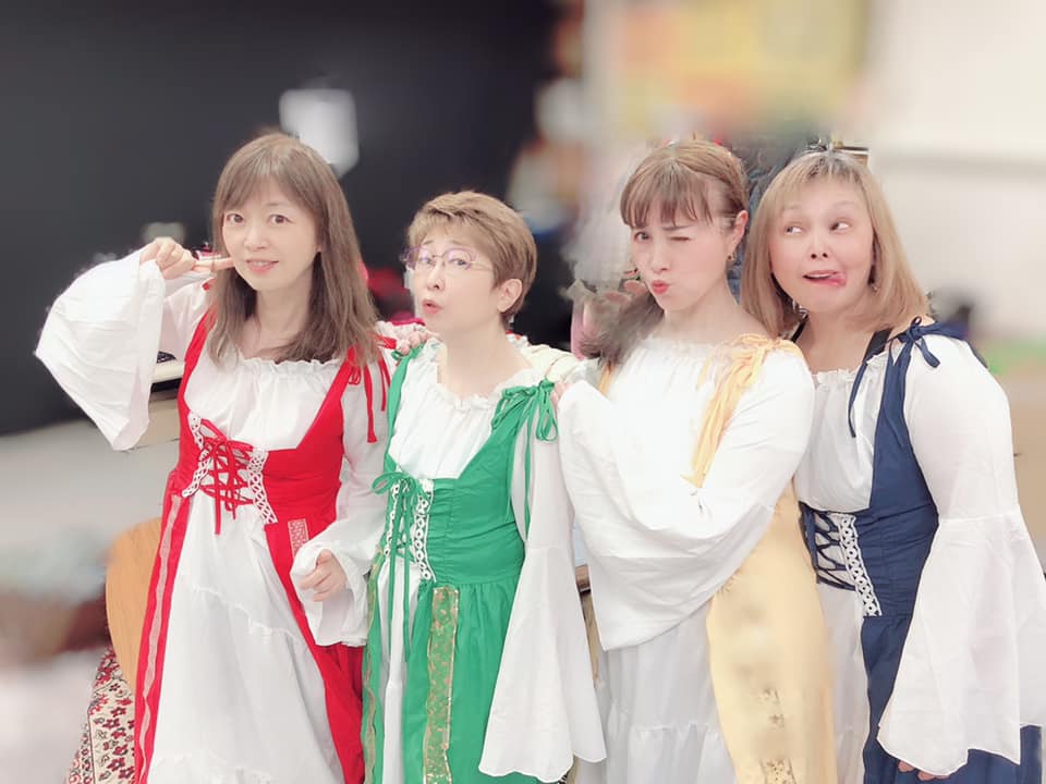 竹田えり えりりょん コーネンキーズ いよいよ来週水曜日19日から開演です ドタバタ しながら進んでおります これはボツになった衣装です 田中真弓 竹田えり 高乃麗 伊倉一恵 T Co Volj0hsgei Twitter