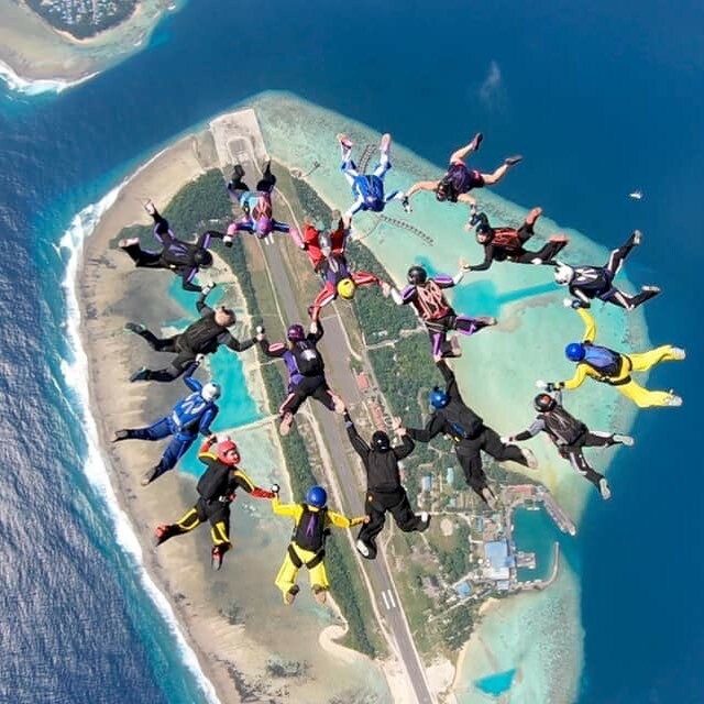 SkydiveADL's tweet photo. Ever wanted to skydive? Checkout our friends setting a women’s record in the Maldives. Book now https://t.co/nzgskcV05R
(08) 88261 4161
#getintoskydiving #adelaideskydiving #adelaidetandemskydiving #coastalskydive #CRW #extremesportssa #IChooseSA #jum… https://t.co/g7BJhXc3AT https://t.co/5enrzUXGvE