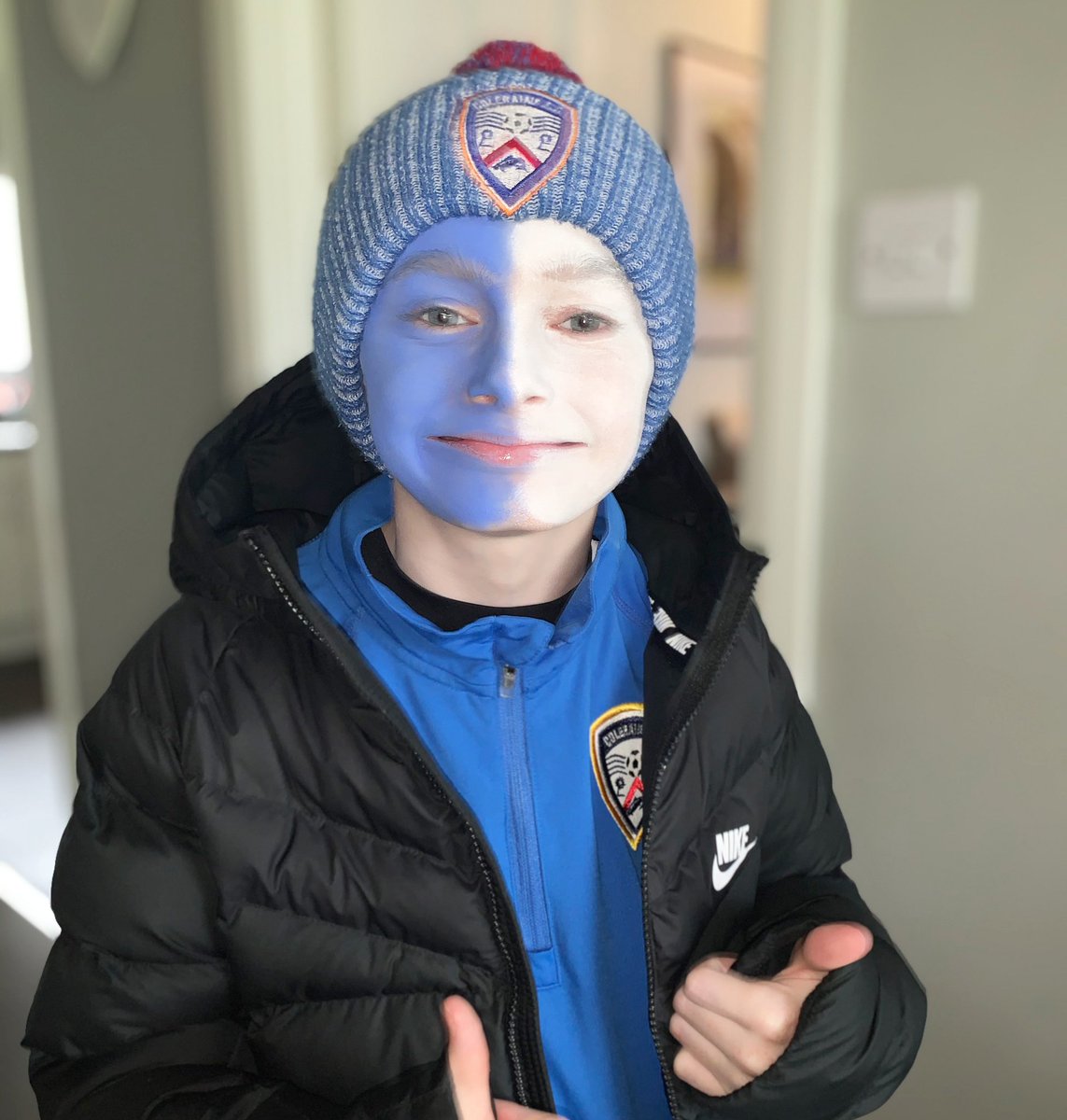 HelpWeeOliver's tweet image. Super Coleraine Bannsiders 🔵⚪️⚽️ The boys are absolutely buzzing 🙌🏻🙌🏻🙌🏻 @StevieLowry @ColeraineFC