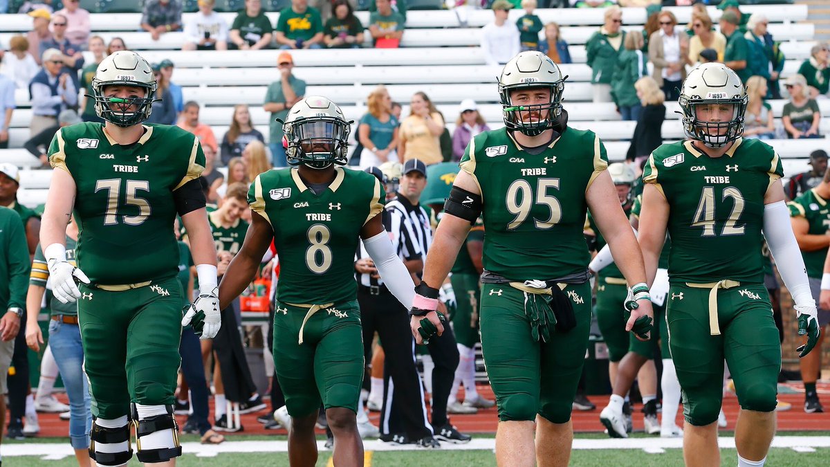 CalebCurtain's tweet photo. Extremely blessed to announce that I have received my first Division 1 football scholarship offer from the William and Mary! @BoRevell @CoachMikeLondon @CoachMLondonjr https://t.co/nBmm7PAOUo