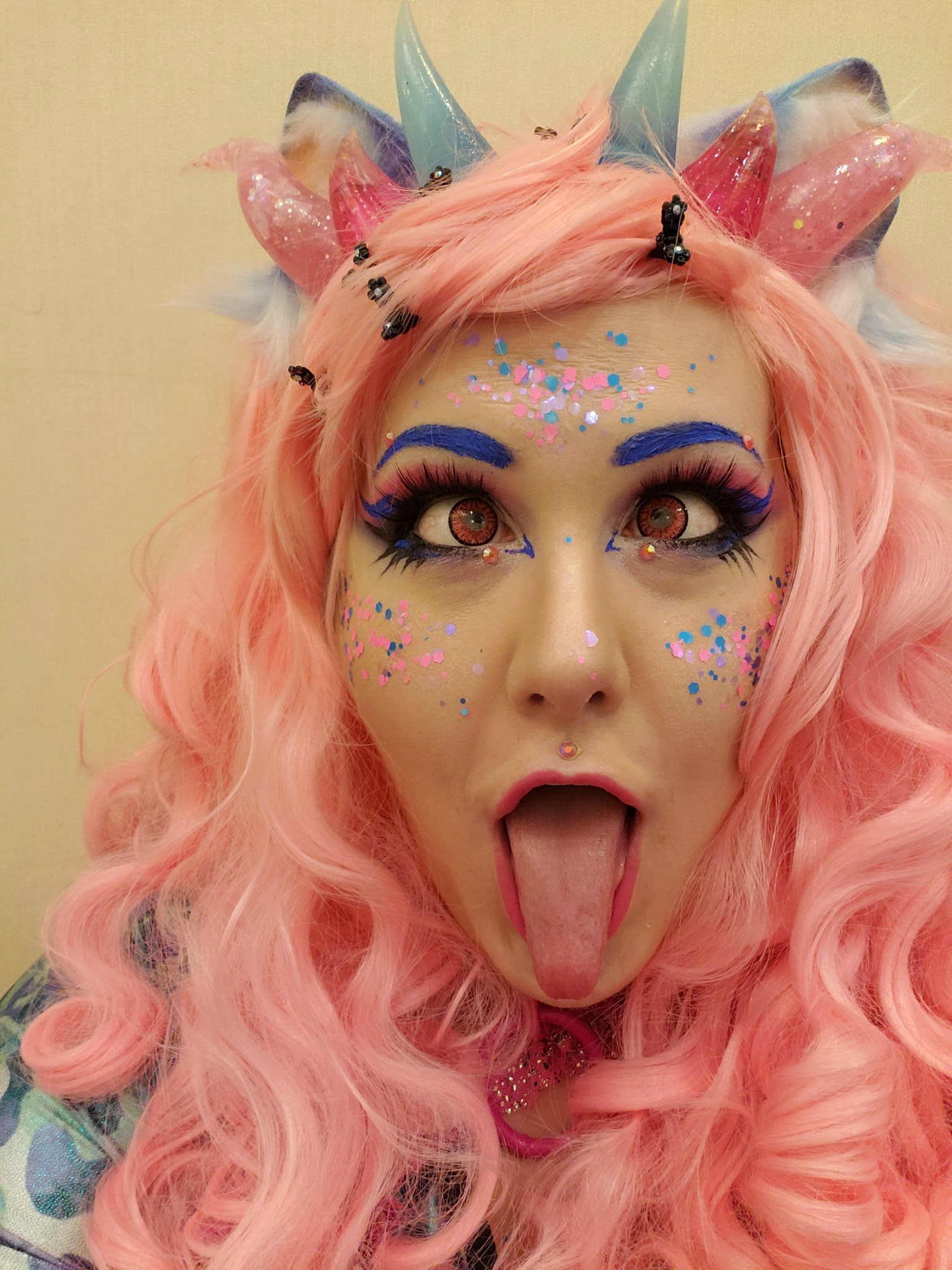 Peach Sauce Plus on X: Ahegao face looks 300% better in anime makeup 😅  t.coeZBfh3rHNK  X