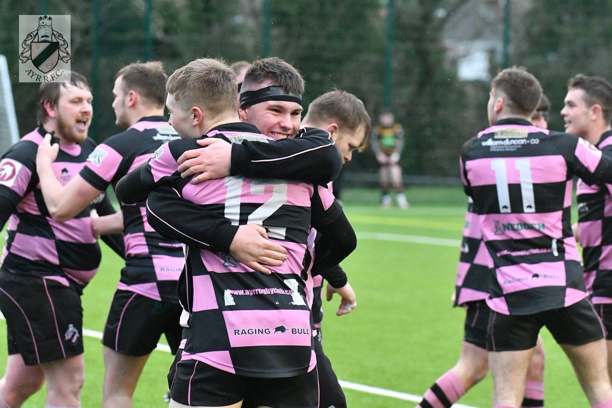 OfficialAyrRFC's tweet photo. Back to winning ways🙌🏼🙌🏼 #pinkandblack 

📸 George McMillan https://t.co/C1eFnjtDjB