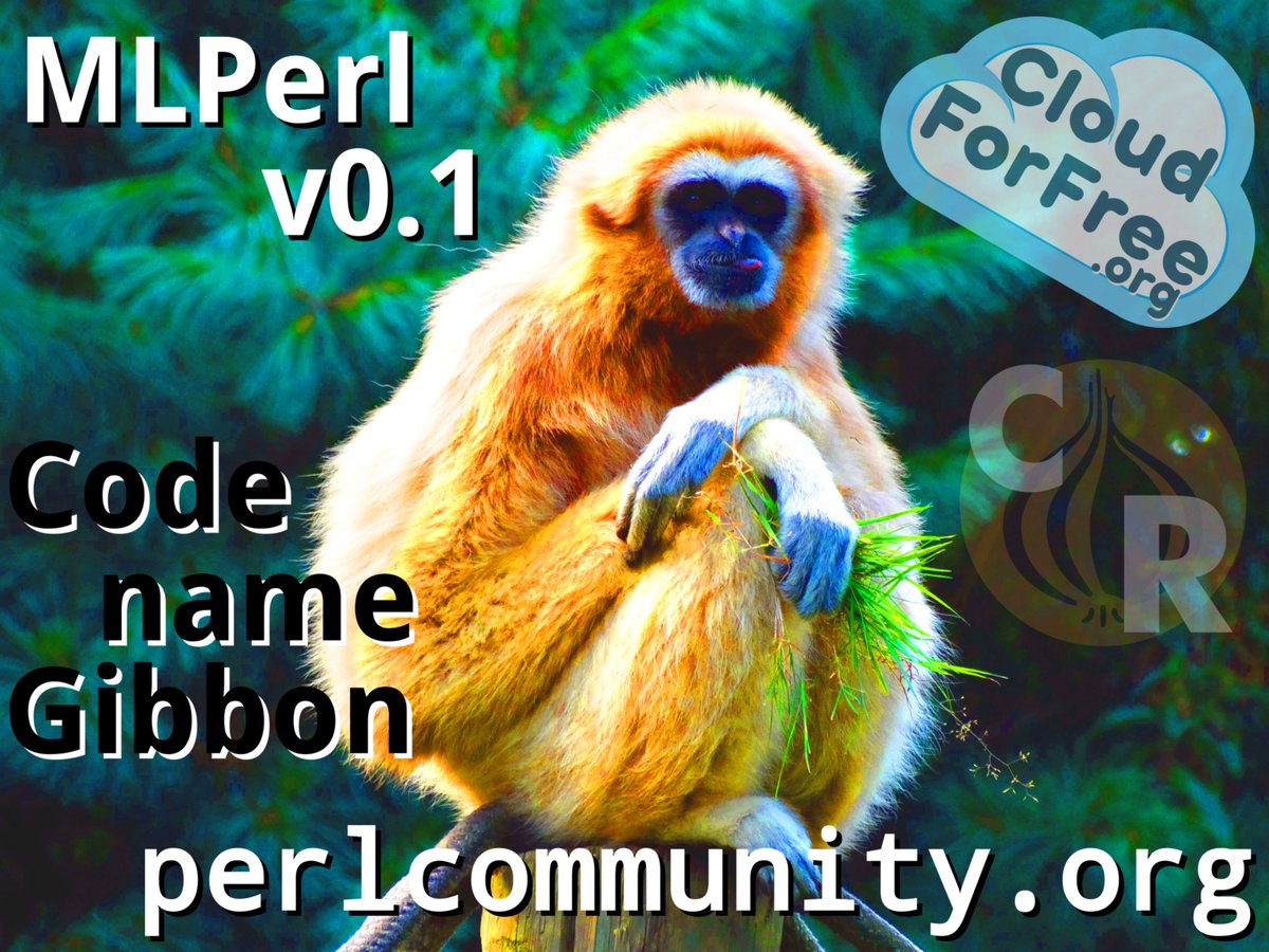 mlearningperl's tweet image. HAPPY NEW YEAR!!
MLPerl v0.1, Codename Gibbon
metacpan.org/release/WBRASW…
Initial Public Release, KNN 2D Brute Force
FASTER THAN PYTHON!!!