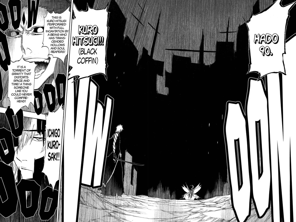 Hadō 90 Kurohitsugi (Black Coffin) I Sōsuke Aizen- Bleach Ep 62