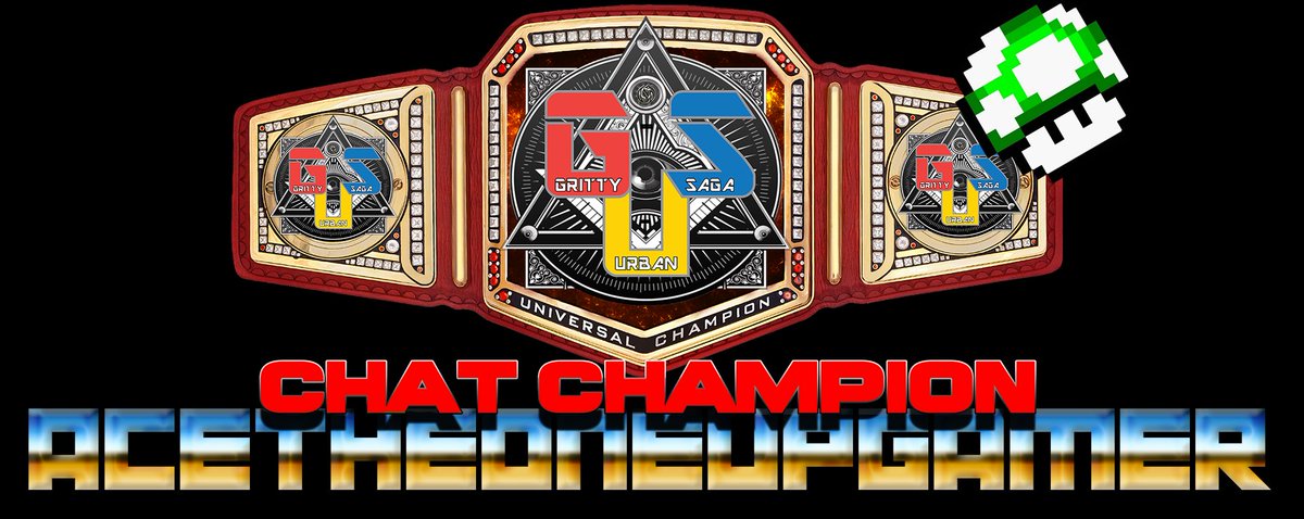 GrittyUrbanSaga's tweet photo. The CHAT CHAMPION for yesterday's live YouTube event is: ( @Lilace_1991 ) ACETHEONEUPGAMER! Thank you so much for being part of the stream and for being you! #Grateful #ChatChamp #WWE https://t.co/FDTbaS2gOl