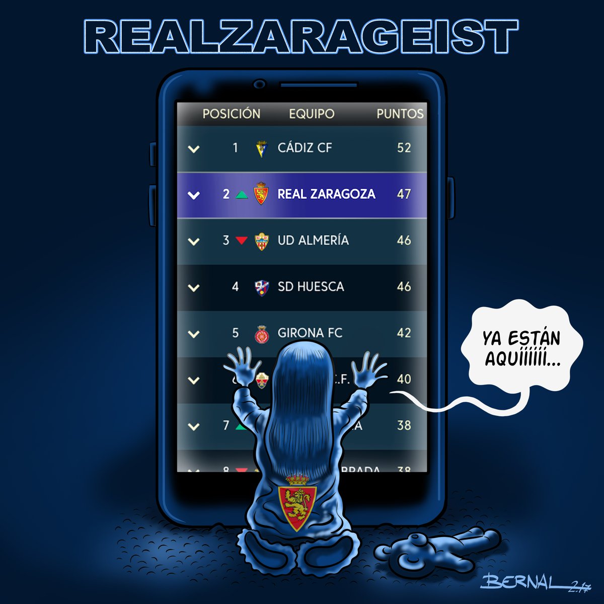 El #RealZaragoza? 
DE MIEDO!!