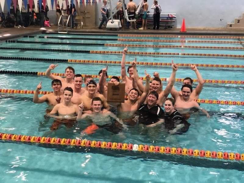 HastingsTigers's tweet photo. Boys and Girls Swim Teams win the GNAC Meet and are Conference Champions.

#HastingsTigers #every1aTIGER https://t.co/3YKaBqP1RW