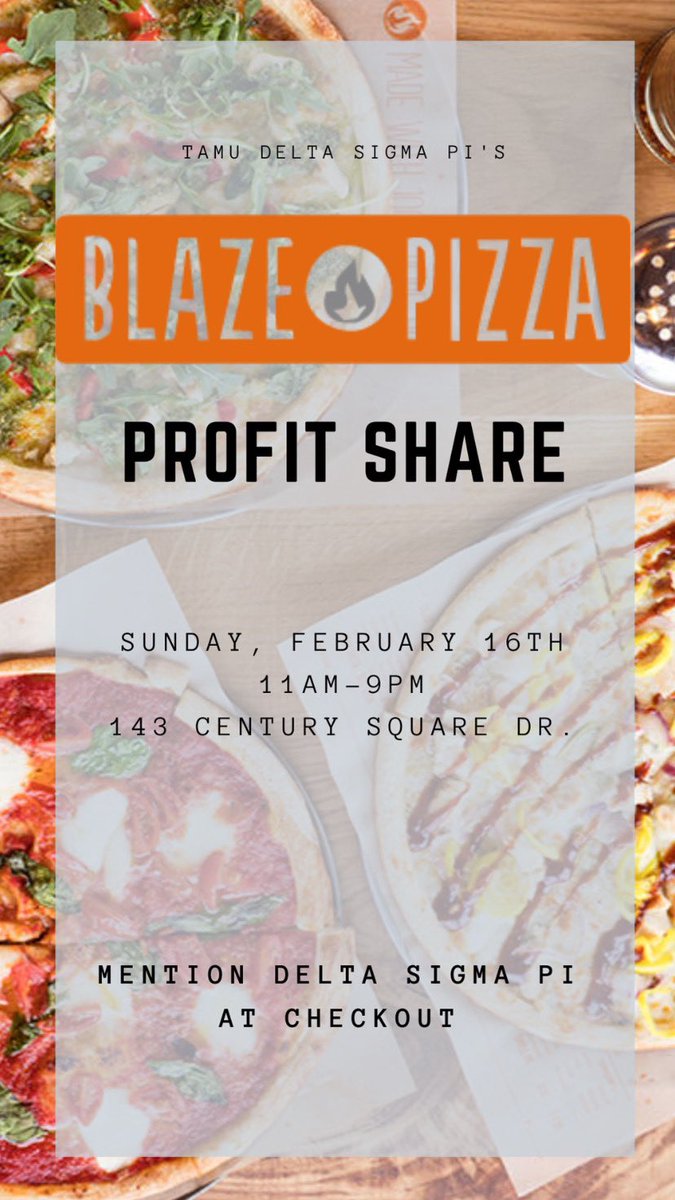 TAMUDSP's tweet image. one way to get a pizza our heart is coming to our profit share tomorrow. ❤️