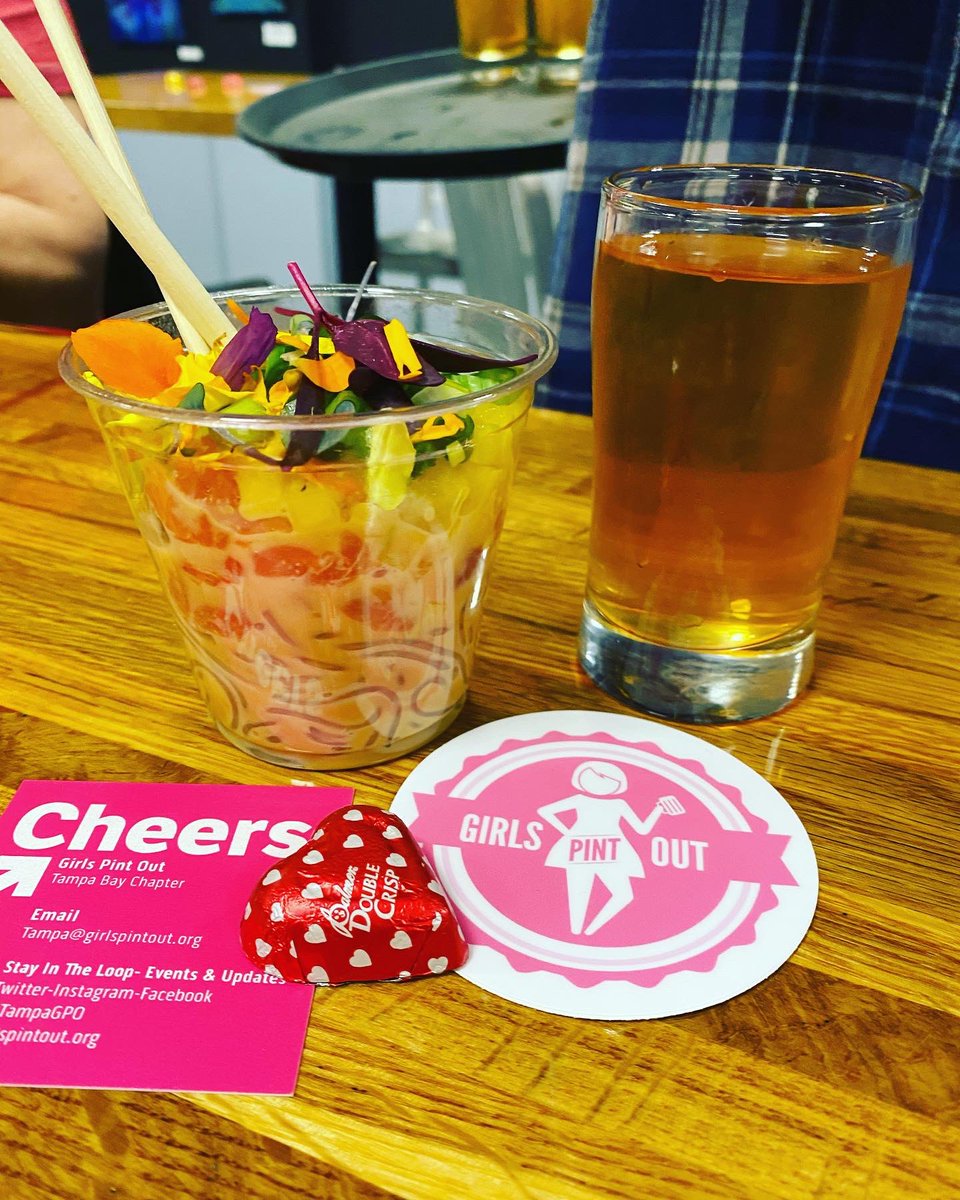 TampaGPO's tweet photo. Absolutely Killer pairing event with 81Bay Brewinh and Bull Market Tampa! Hope to see you at our next event “Tampa Beer Week: Queens of the brewing age” March 9th 4pm at 81Bay! #GalentinesDay2020 #TampaBay #craftbeer #Saturday https://t.co/LPJZMFS0K0