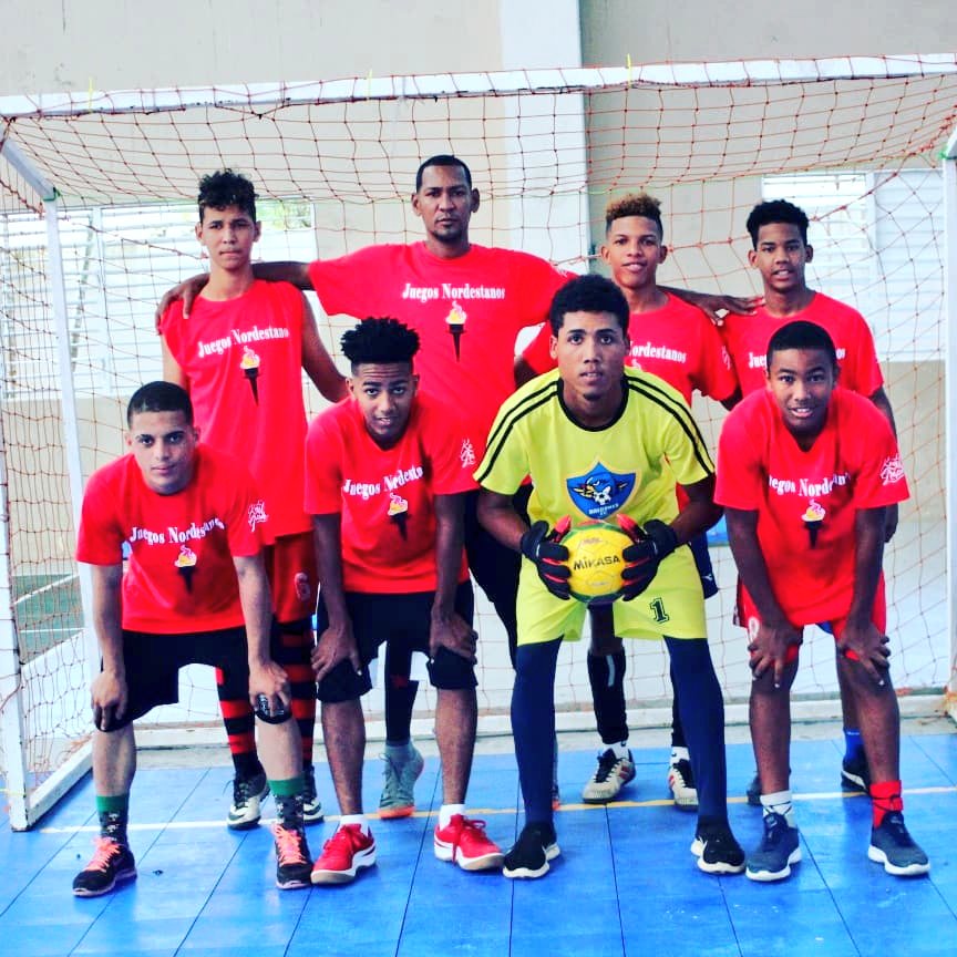 lifutsalmats's tweet photo. Imágenes del partido de semifinal Vuelta donde el FC Rodriguez  García derrotó 15x1 al Nagua FC y ya está una vez más en la final de la II edición de la @ligadefutsalmts 2019/2020

Muchas Felicidades a @fcrodriguezgarcia

#Somosligaprovincialmts #Ligadefutsalmts #SemifinalVuelta https://t.co/Dy9dopWUtf