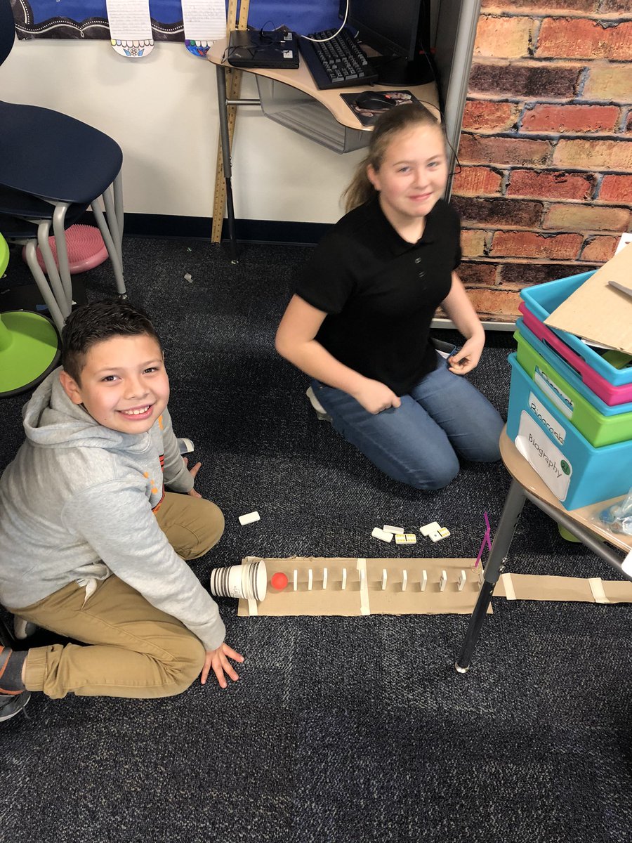 PiersonFab4th's tweet photo. Force + Motion = Rube Goldberg time of year #VCSScientist https://t.co/GHSSppgsOH