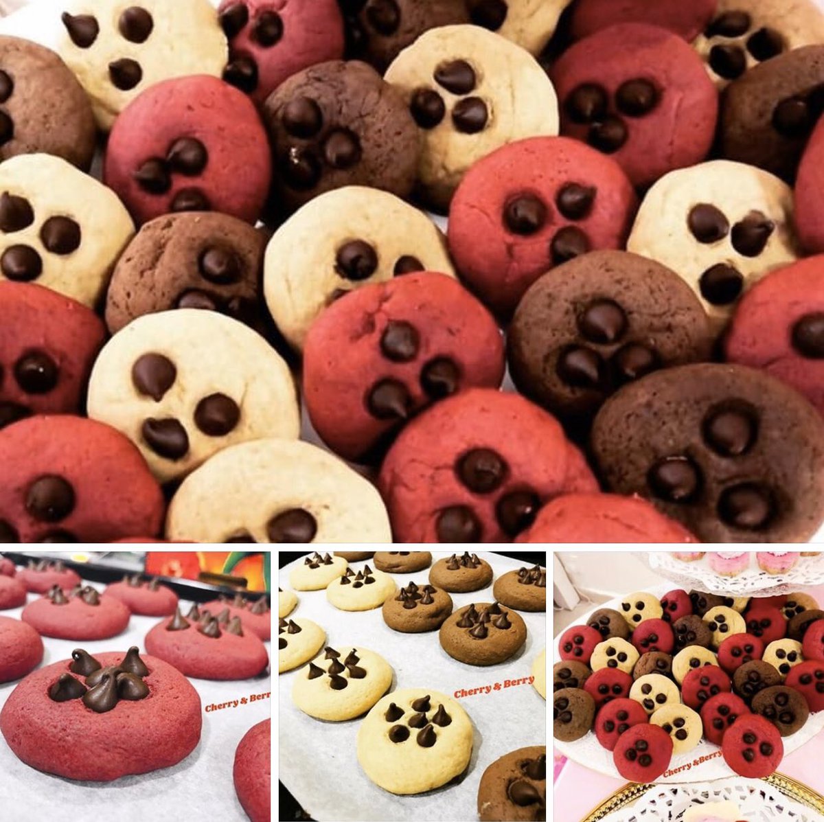 CherryandBerry2's tweet photo. كوكيز كلاسيك وكوكيز الريدفيلفيت🍪 https://t.co/2xUbtGnSFC