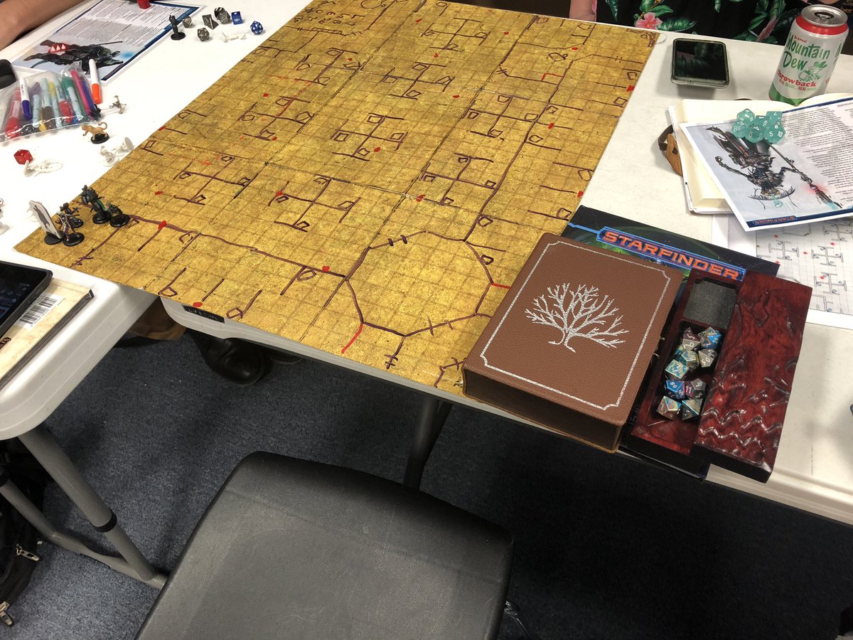 ericdaniels05's tweet photo. #Starfinder Society 2-09 Bluerise Breakout by @doctorcomics and @paizo. @norsefoundry @ElderwoodBoxes @dogmight #herolab https://t.co/VpDnuwRAX8