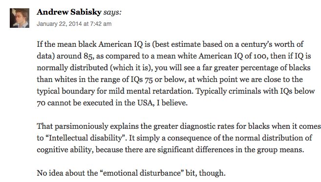 Here are Sabisky's views on race and 'intellectual disabilities' (which have not yet been deleted)H/t  @ianbirrell https://twitter.com/ianbirrell/status/1228809843391258624?s=19