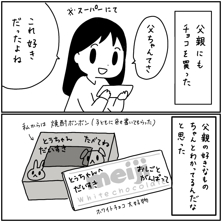 バレンタイン?お友達と交換して楽しそうだった? 