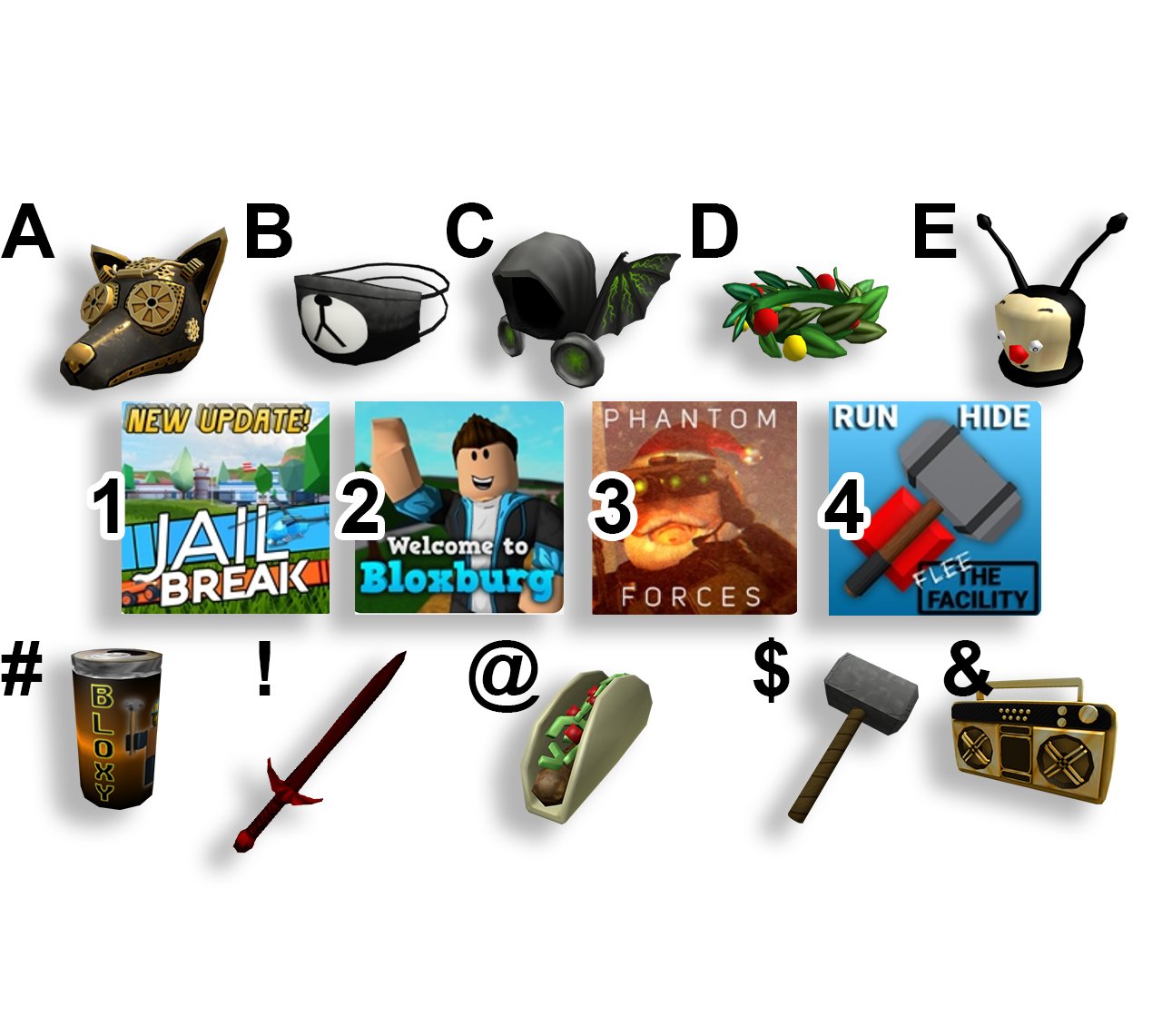 Roblox On Twitter Which Combo Are You Picking For The Ultimate Roblox Experience - presidents day roblox sale 2020