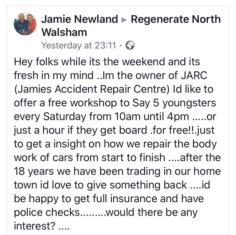 I was tagged in this today &amp; asked to spread the word <a href="/aylshamhigh/">Aylsham High</a> @AHS_Nurture <a href="/AHS_textiles/">AHS. TEXTILES</a> <a href="/ahs_design/">AHS Design and Technology</a> <a href="/ahs_exp/">Work Experience AHS</a>  Sounds like a fantastic opportunity please feel free to R/T !