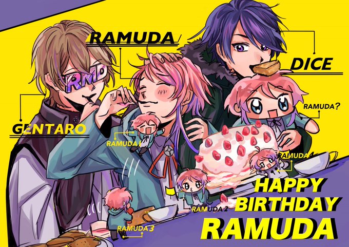 飴村乱数生誕祭のtwitterイラスト検索結果