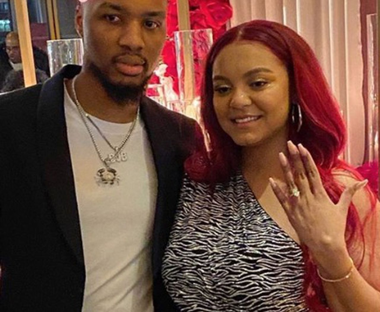 Damian lillard kayla best sale hanson