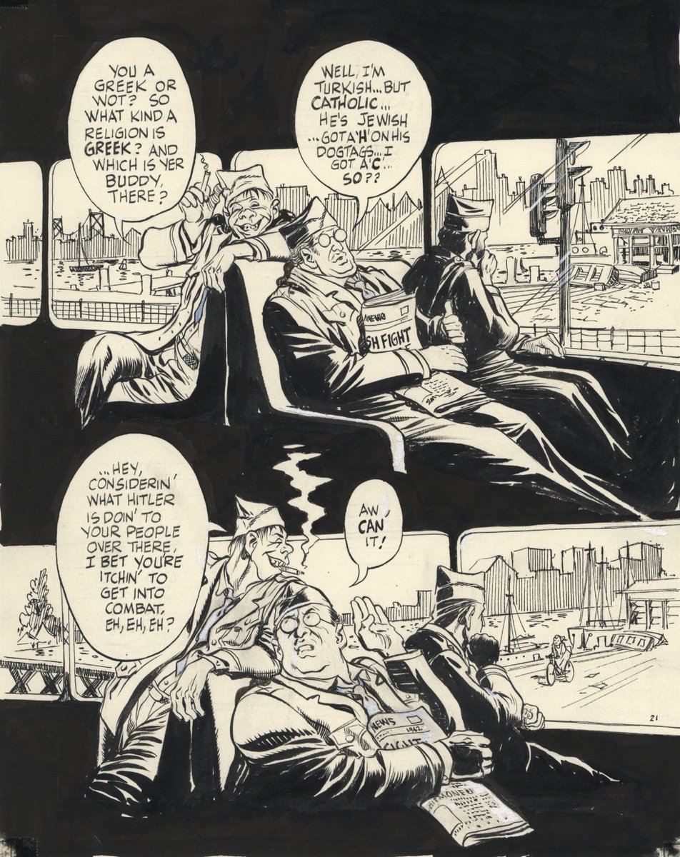 To The Heart Of The Storm by Will Eisner - An exploration of prejudice and how inevitable it seems. Eisner soars with this one.