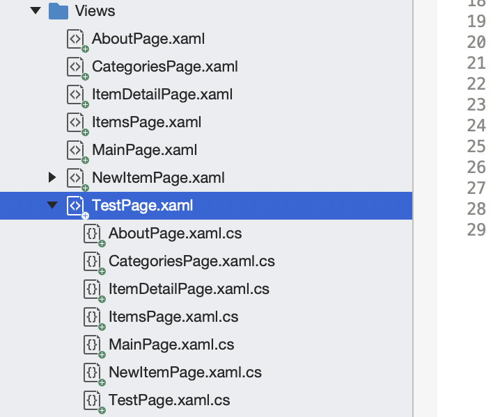 kentfonager's tweet image. Why does this keep happening? Something as simple as showing files, still does not work in #vs4mac ?
Standard Forms project. Added a "TestPage" and things fucks up?
The same happends if you start moving existing files to new folders ...
#visualstudio #xamarinhq #xamarinforms