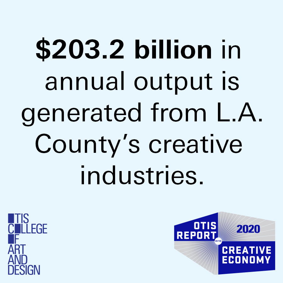 aigalosangeles's tweet photo. Weren't able to attend the launch of the 2020 Otis Report? Check it out online and share it with your creative colleagues.
https://t.co/snITqUMCnH
.
.
.#otisreport #creativeeconomy https://t.co/9bDLfTMOzH