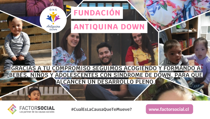 Factorsocial_FS's tweet photo. Con Antiquina Down podemos alcanzar un desarrollo pleno en todas las áreas; cognitivas, sociales, deportivas y artísticas, siendo un aporte real a la inclusión en las comunidades..
https://t.co/g6a2MjOOO1
#DonacionInteligente #FactorSocial https://t.co/pGItoIyZgn