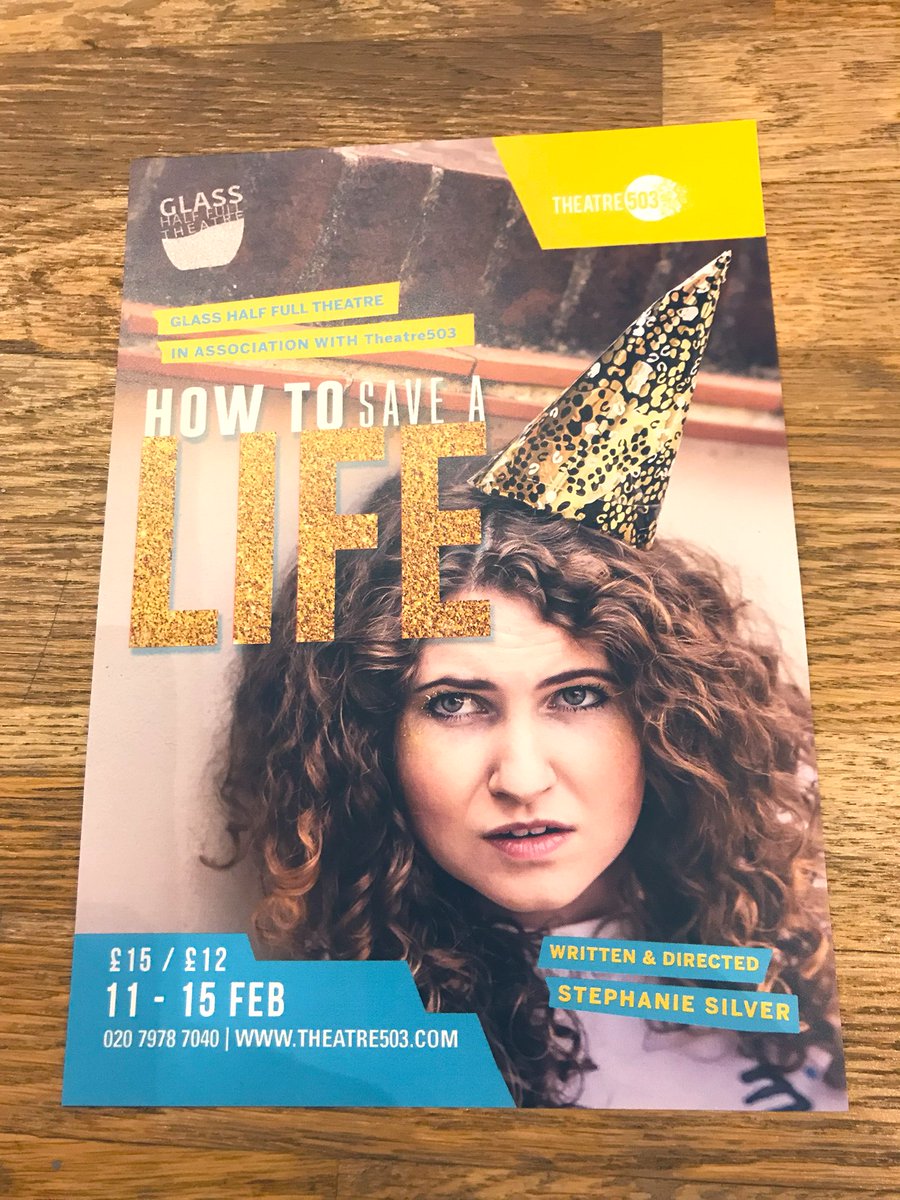 gemmakenny91's tweet image. Caught #Howtosavealife @theatre503 today! Such an energetic show that drags you into the world of the play &amp;amp; then suddenly spits you out at the most  moving &amp;amp; tender moments! Stayed with me all day! Well Done @steffieegg12 @GHalfFTheatre @Heatherwilkins_ @HollyAshman_ @TomLaker1