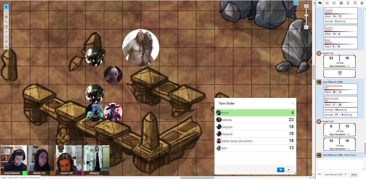Avalon_20's tweet image. ¡Terminada la sesión! Los tres drows y su compañero Ettin (que recordemos que una de sus cabezas es inteligente por culpa de una maldición) han comenzado a explorar las ruinas de una antigua ciudad elfa, situada en  una caverna llena de lava del Underdark #drows #dnd5e