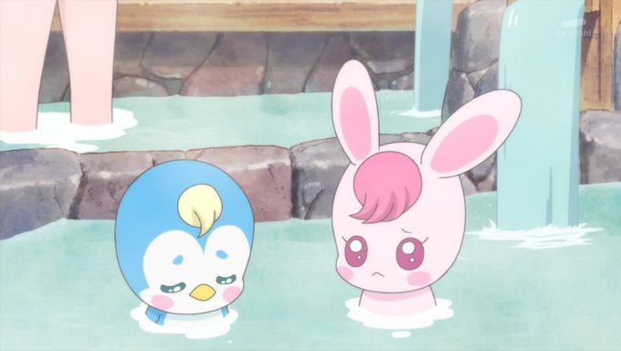 稲糸 在 Twitter 上 プリキュアのお風呂シーンはngなのでラビリンの入浴で我慢するラビ Precure T Co Q9uaukbgzm Twitter