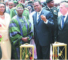 Donald Duke, Obasanjo...Tinapa Commissioning